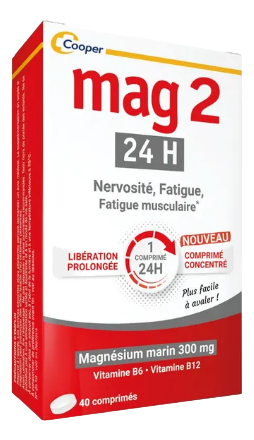 MAG 2 24H   40 comprimés